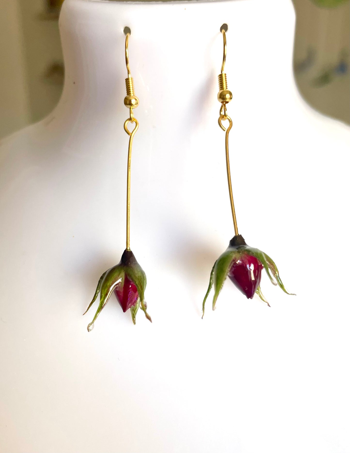 Boucles d’oreilles Boutons de Rose 🌹