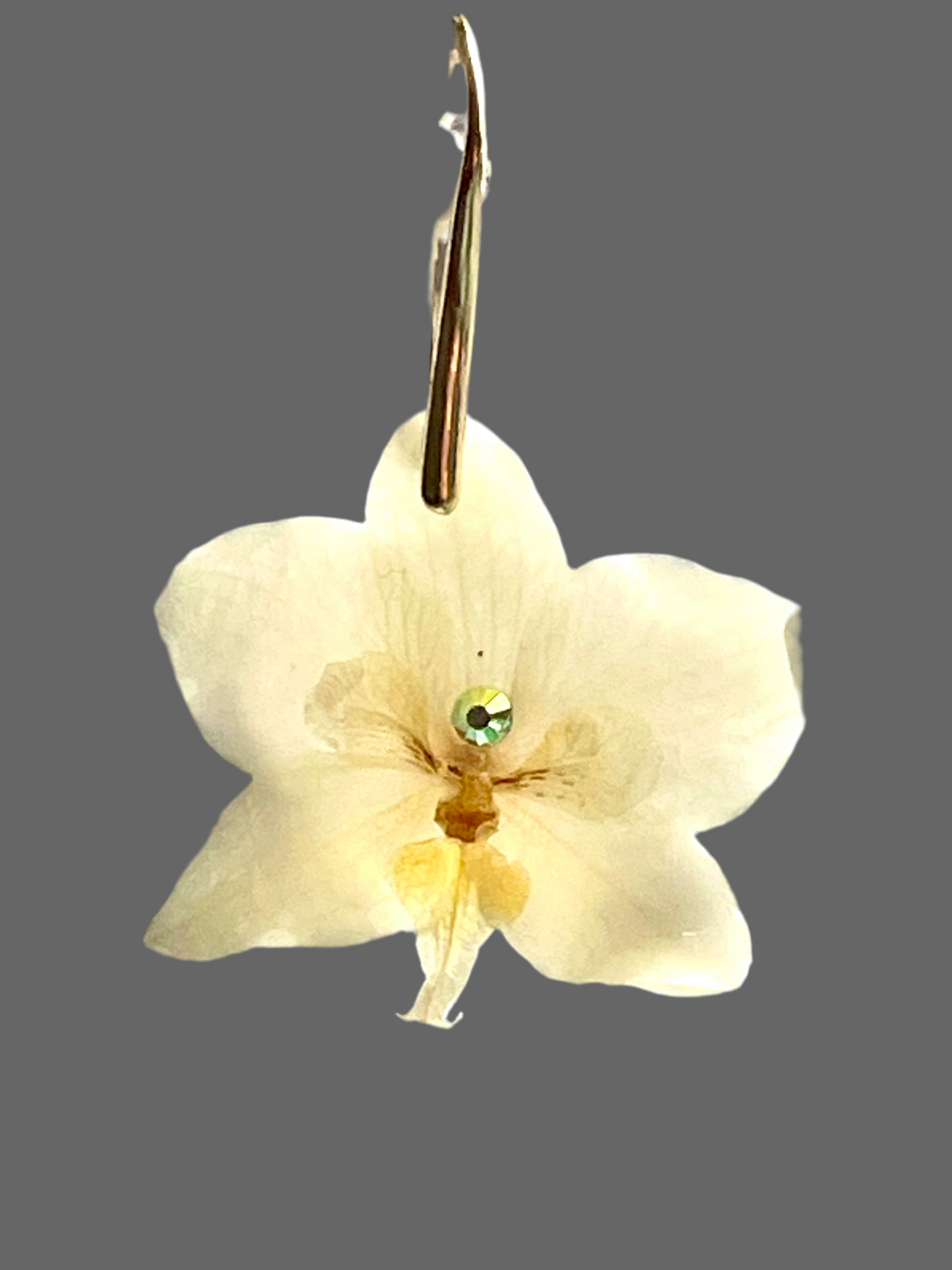 Parure bijoux fleurs Orchidée