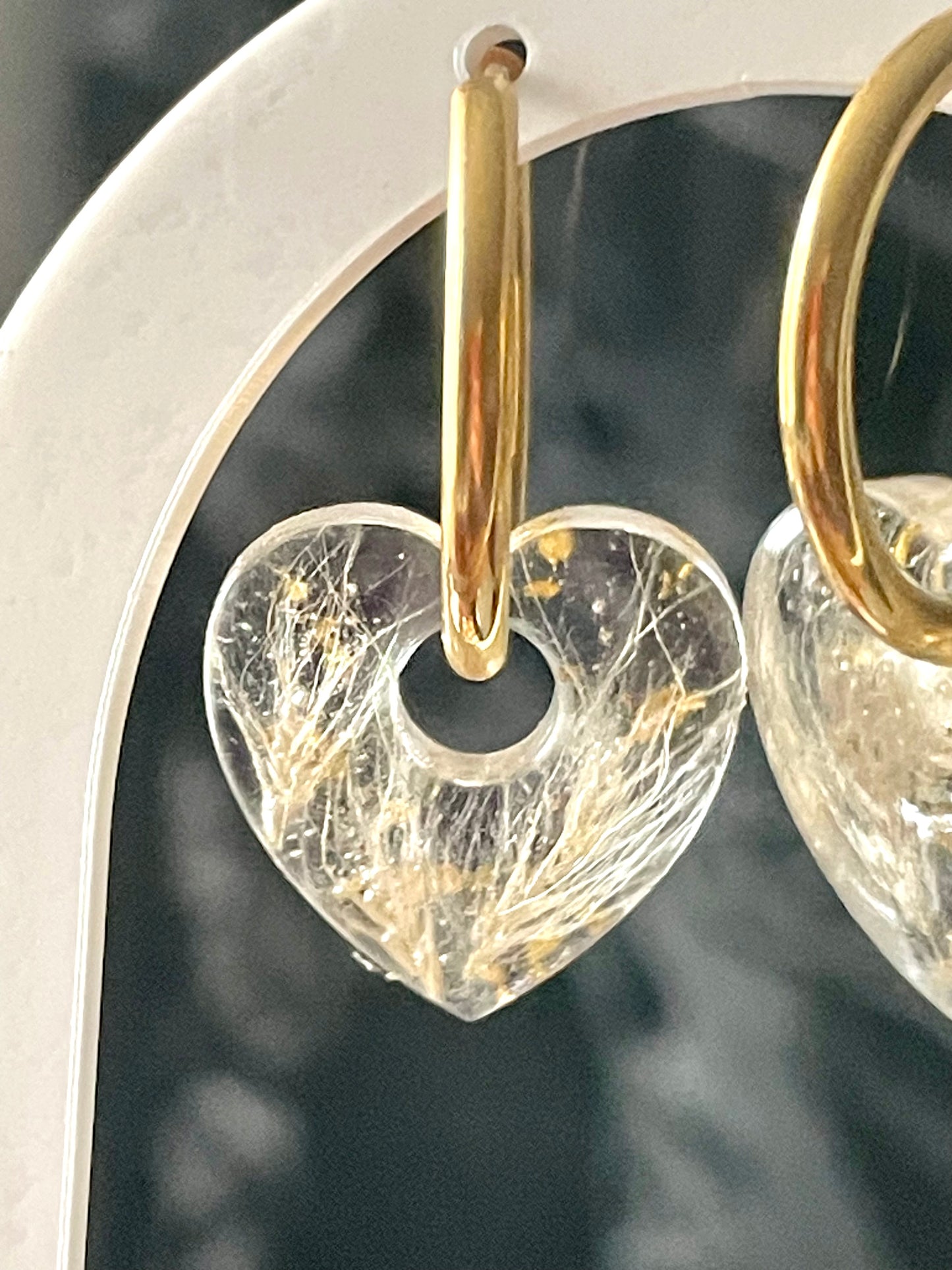 Boucles d’oreilles pampilles cœurs de Pampa - Aux fleurs de Chloé Boucles d’oreilles pampilles cœurs de Pampa Boucles d’oreilles Boucles d’oreilles