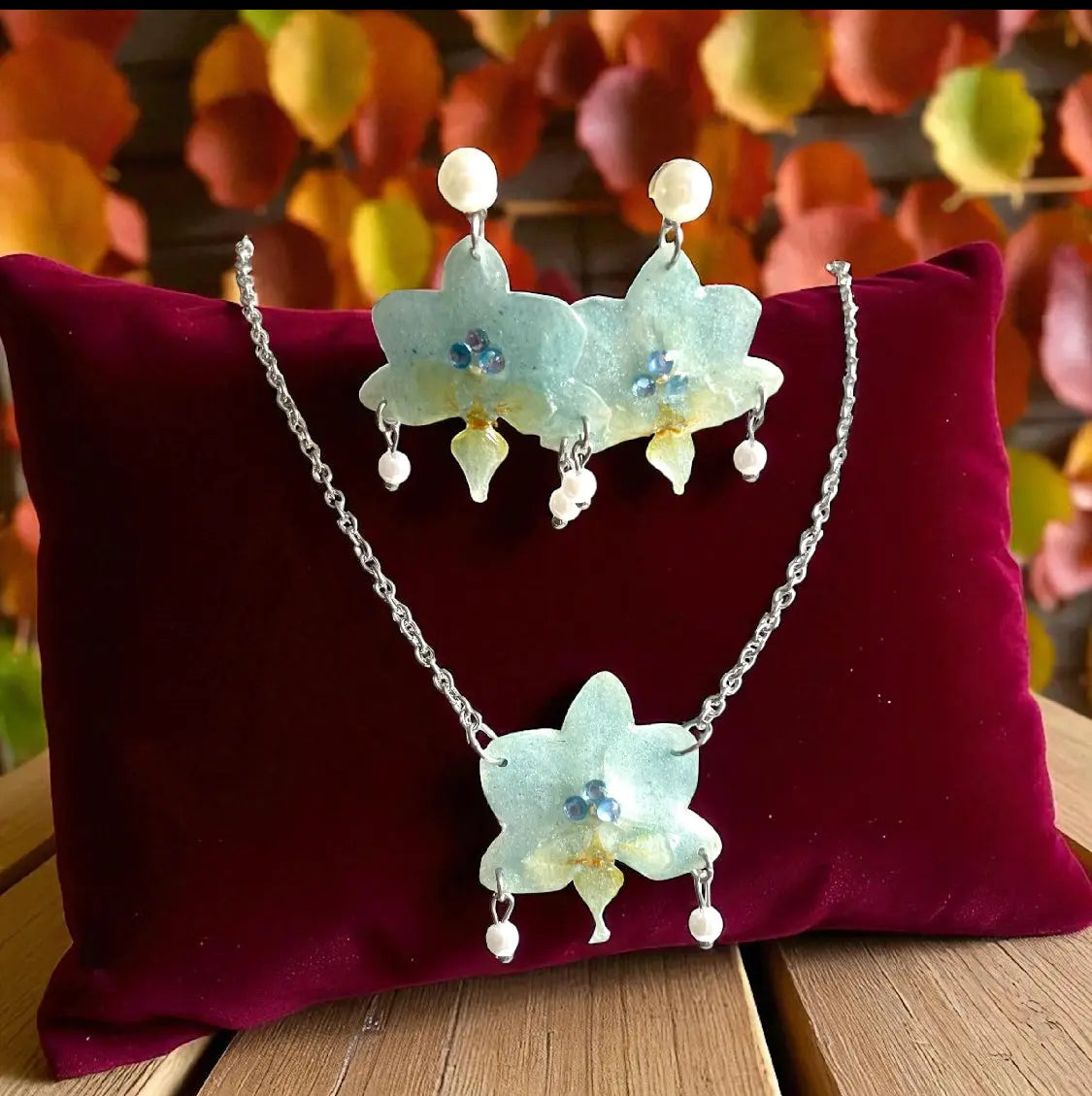 Parures-bijoux Aux fleurs de Chloé