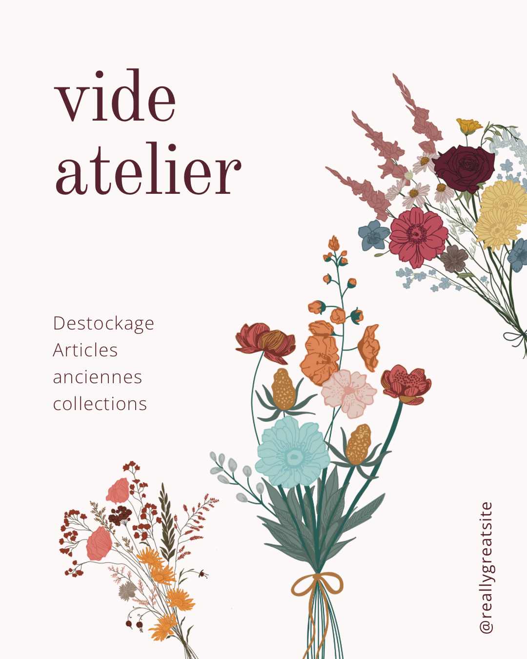 Promotions Vide Atelier