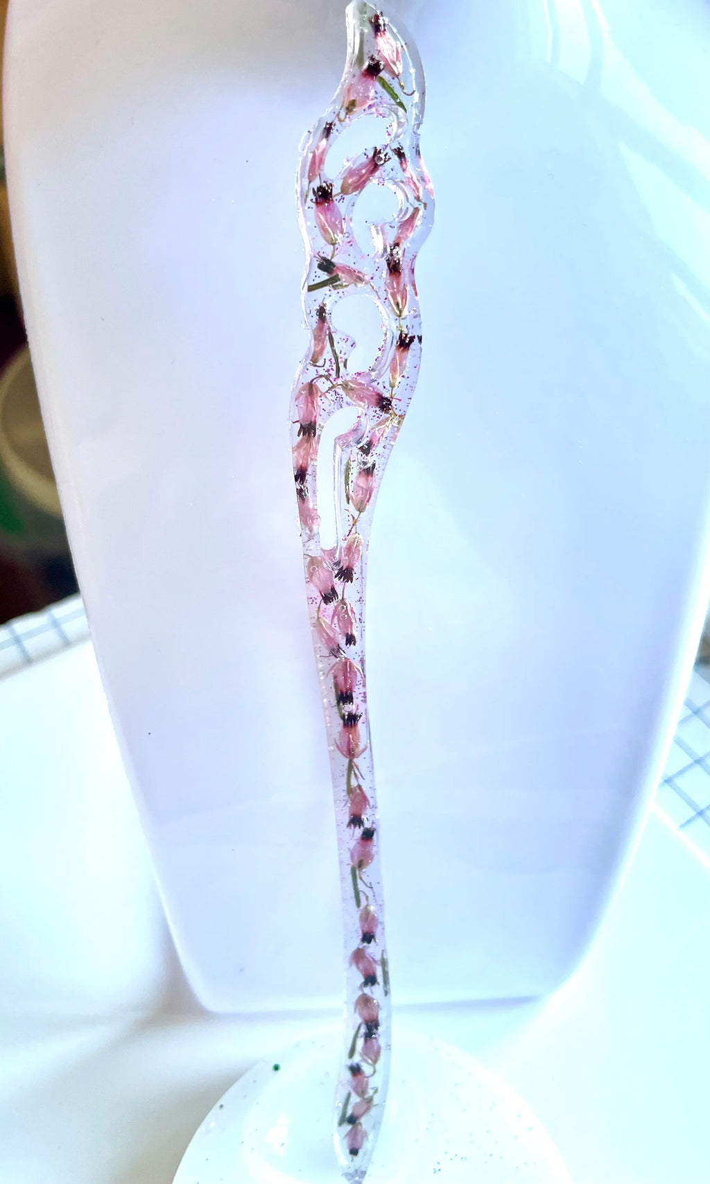 Épingle à cheveux Fleurs de Bruyère - Aux fleurs de Chloé Épingle à cheveux Fleurs de Bruyère Epingle à cheveux Epingle à cheveux