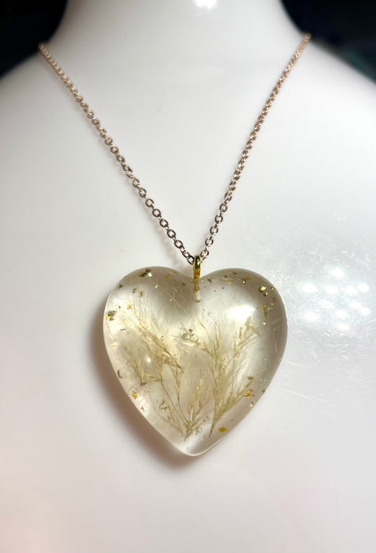 Collier cœur de Pampa