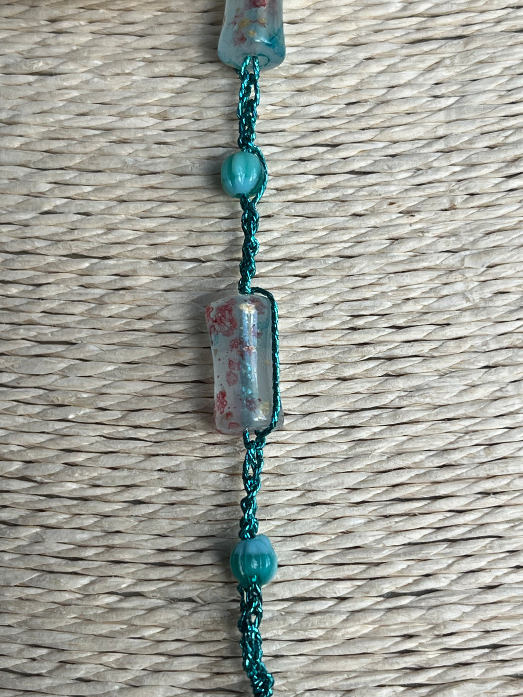 Collier sautoir Marguerite naturelle – Fleur véritable en résine