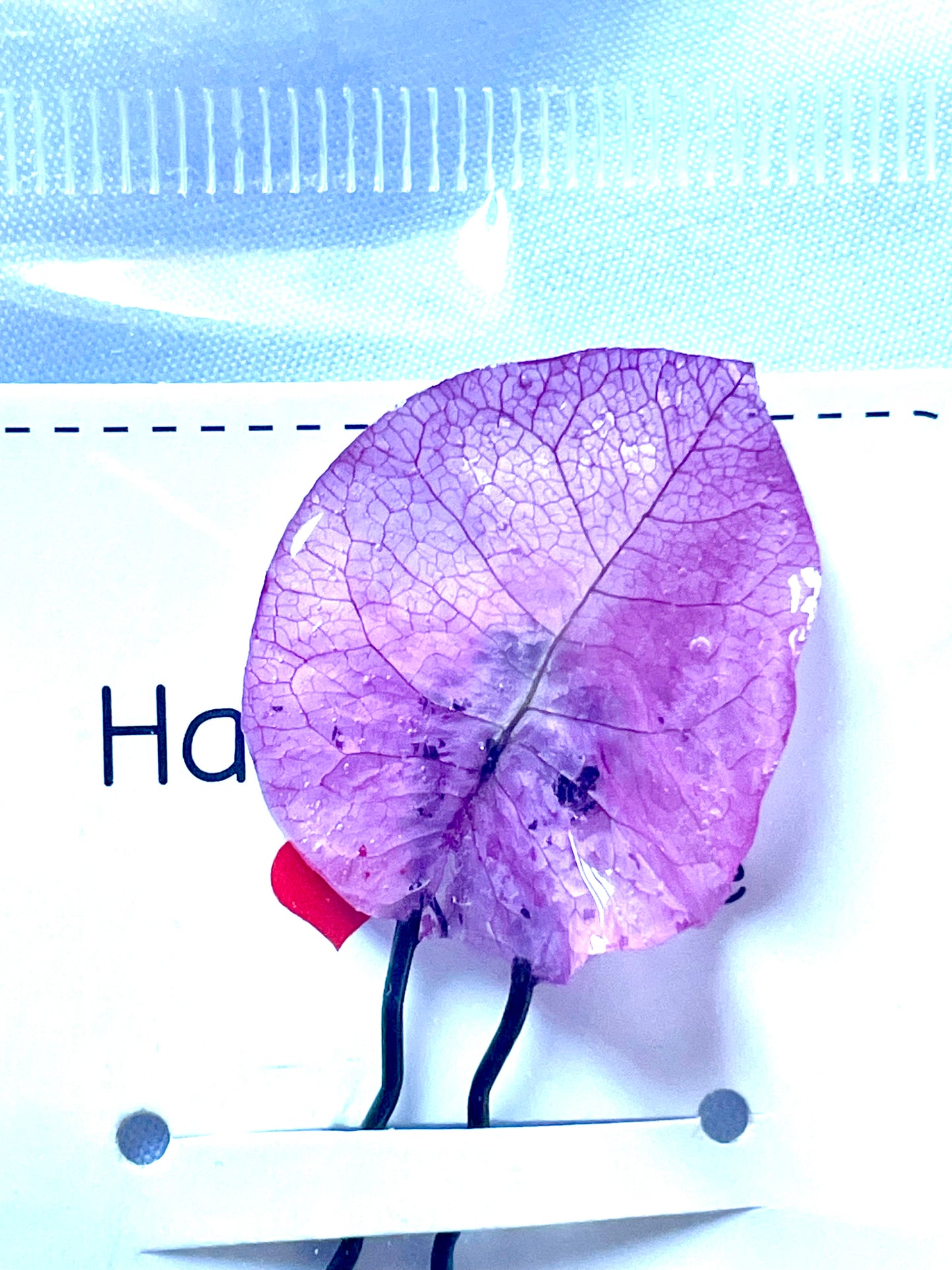 Petite épingle à chignon Bougainvilliers - Aux fleurs de Chloé Petite épingle à chignon Bougainvilliers Epingle à cheveux Epingle à cheveux