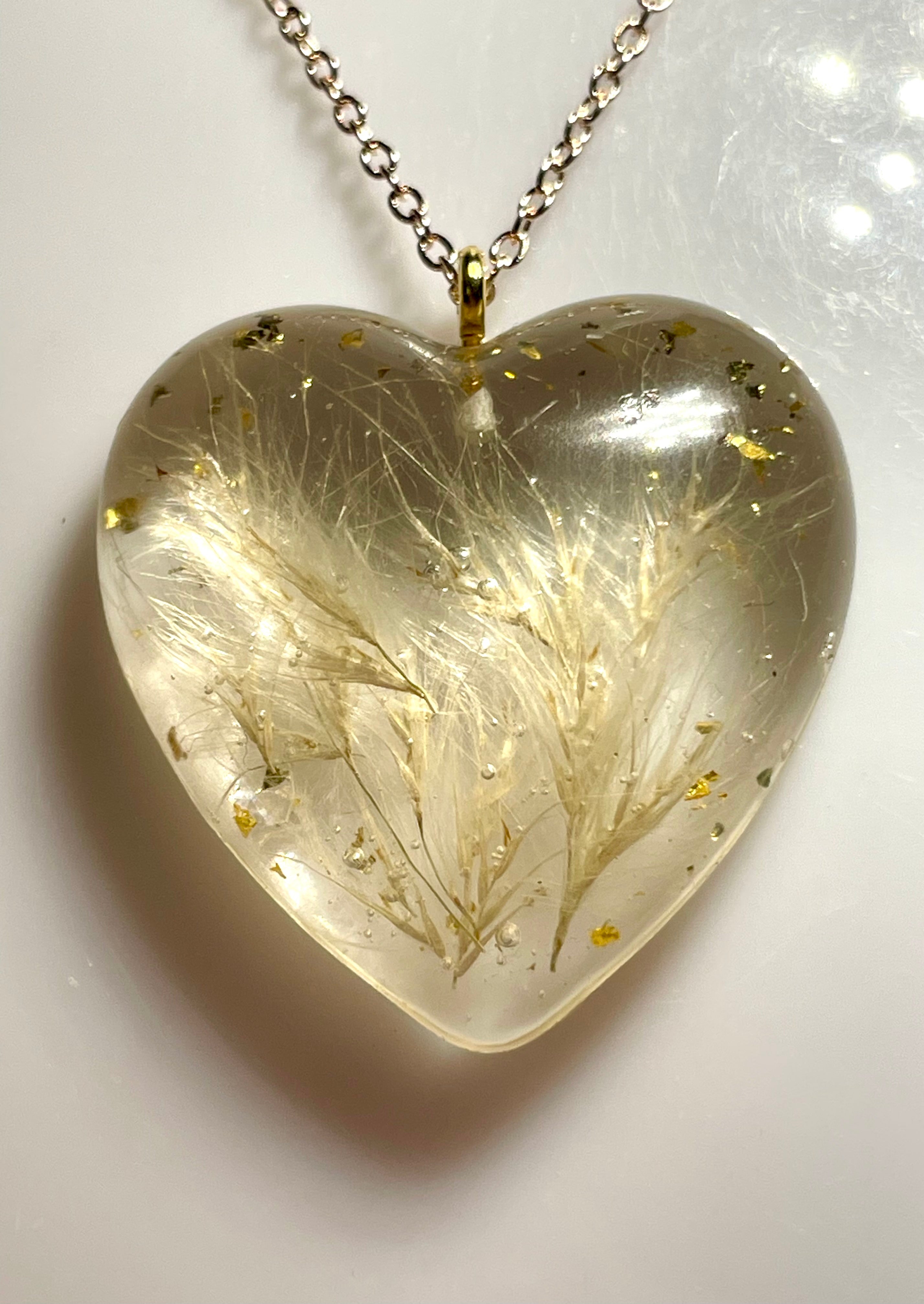 Collier cœur de Pampa - Aux fleurs de Chloé Collier cœur de Pampa Collier Collier
