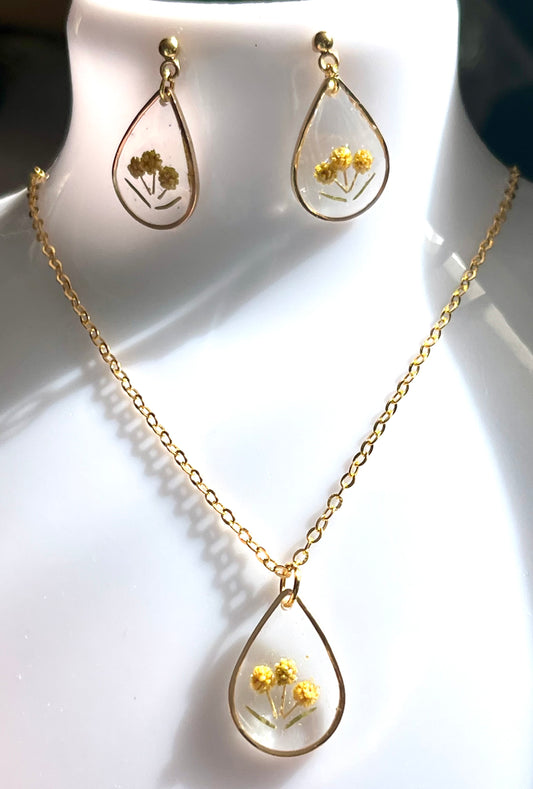 Parure de bijoux Mimosa