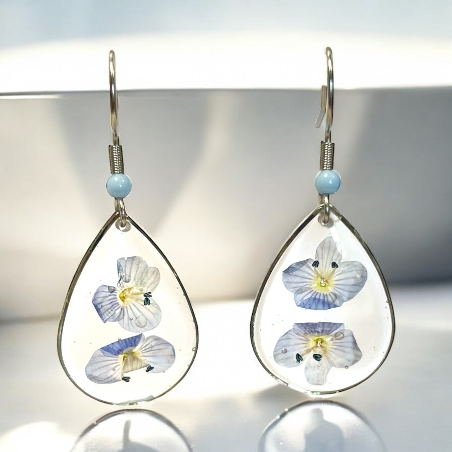 Boucles d’oreilles larmes de  Véroniques