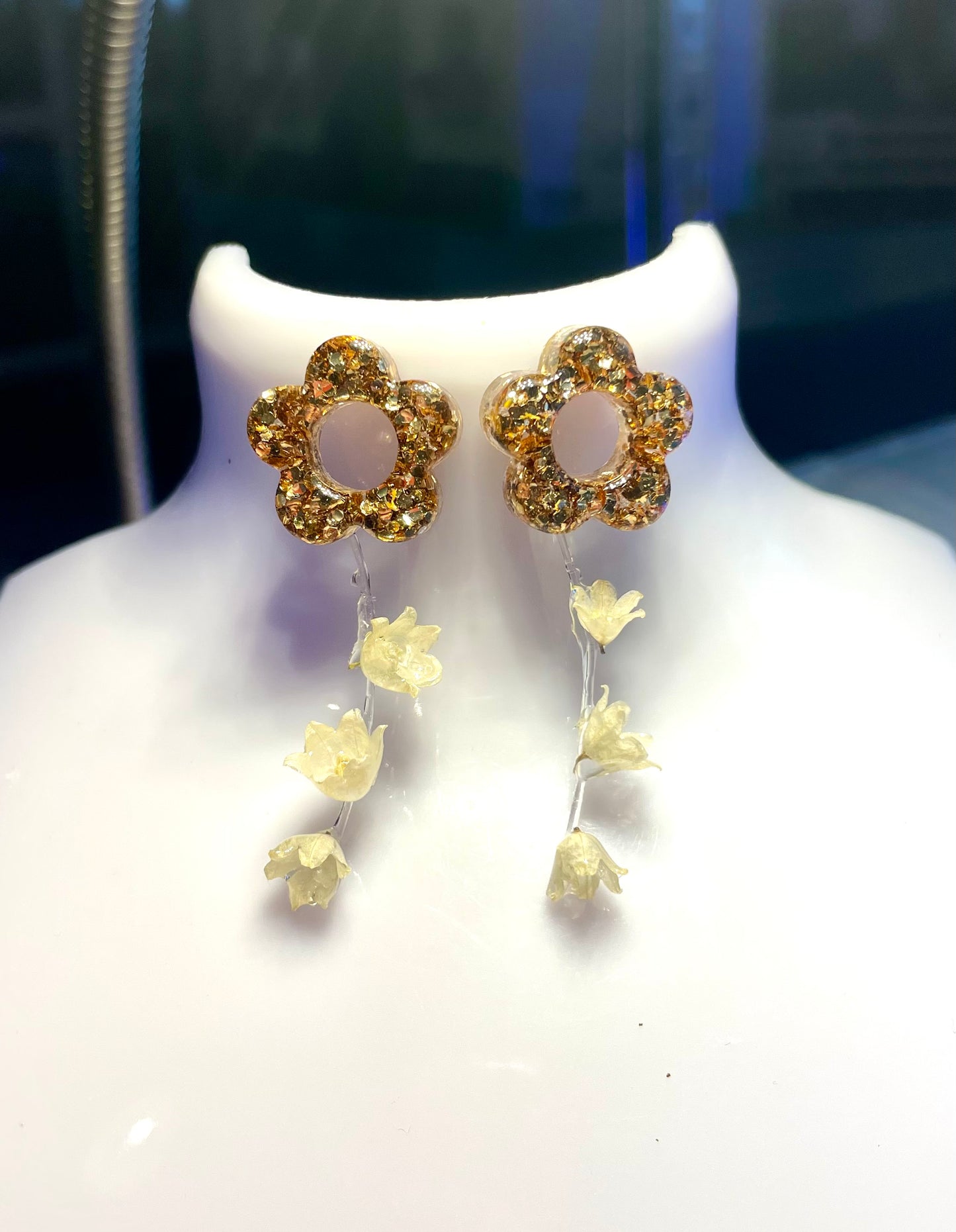 Boucles d’oreilles Muguet de Noël