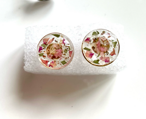 Boucles d’oreilles clous - Aux fleurs de Chloé Boucles d’oreilles clous Boucles d’oreilles Boucles d’oreilles