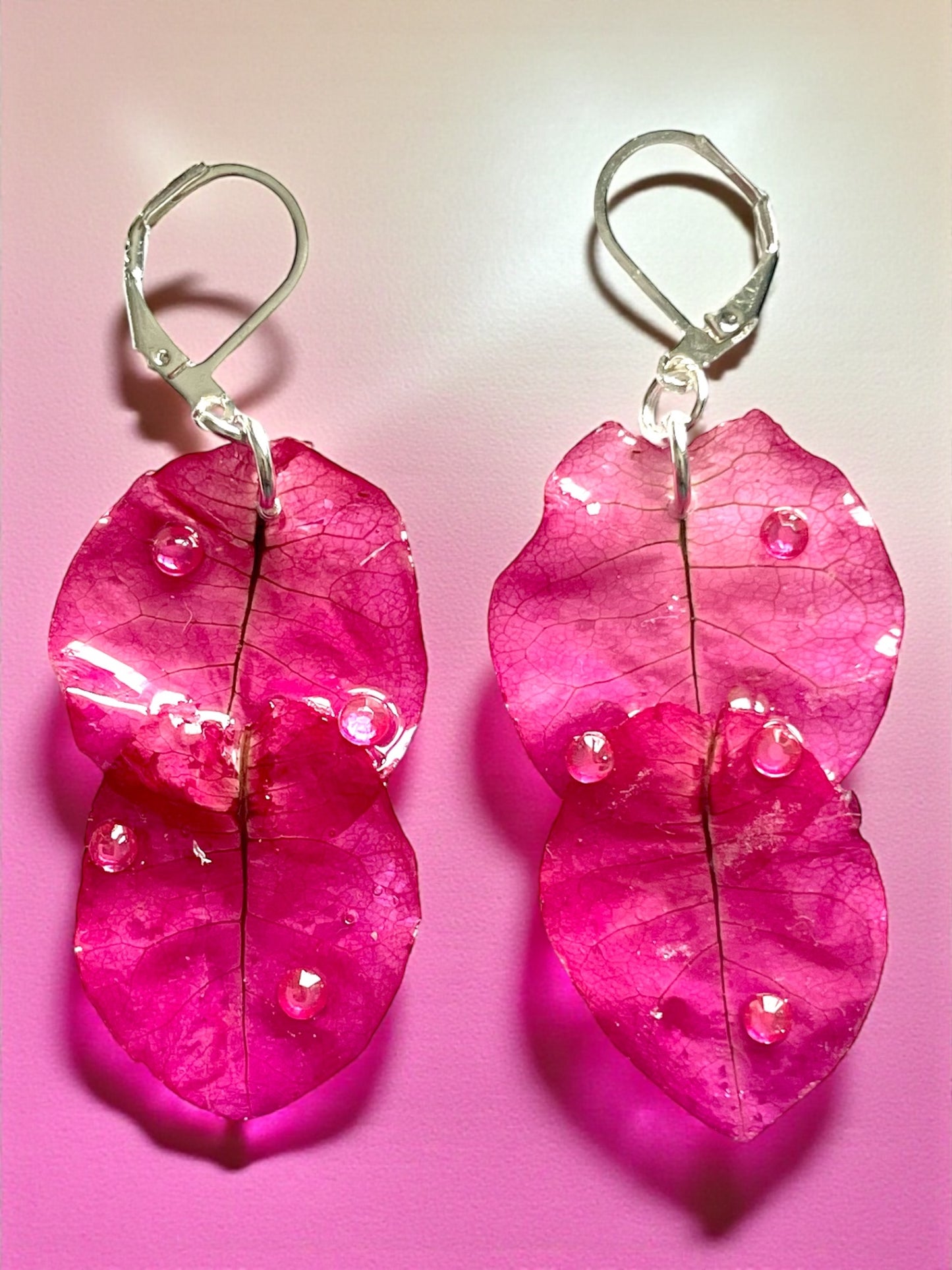 Boucles d’oreilles Bougainvilliers