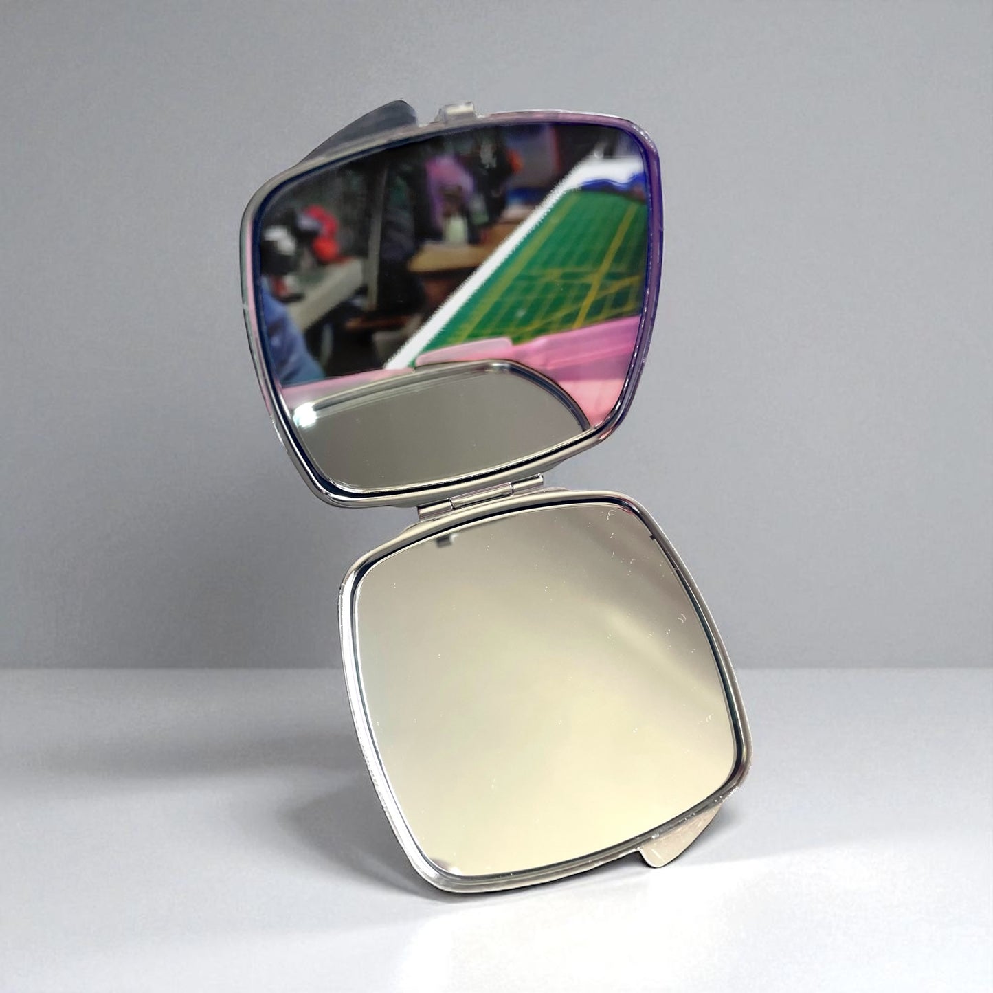 Miroir portable double face Coquelicot