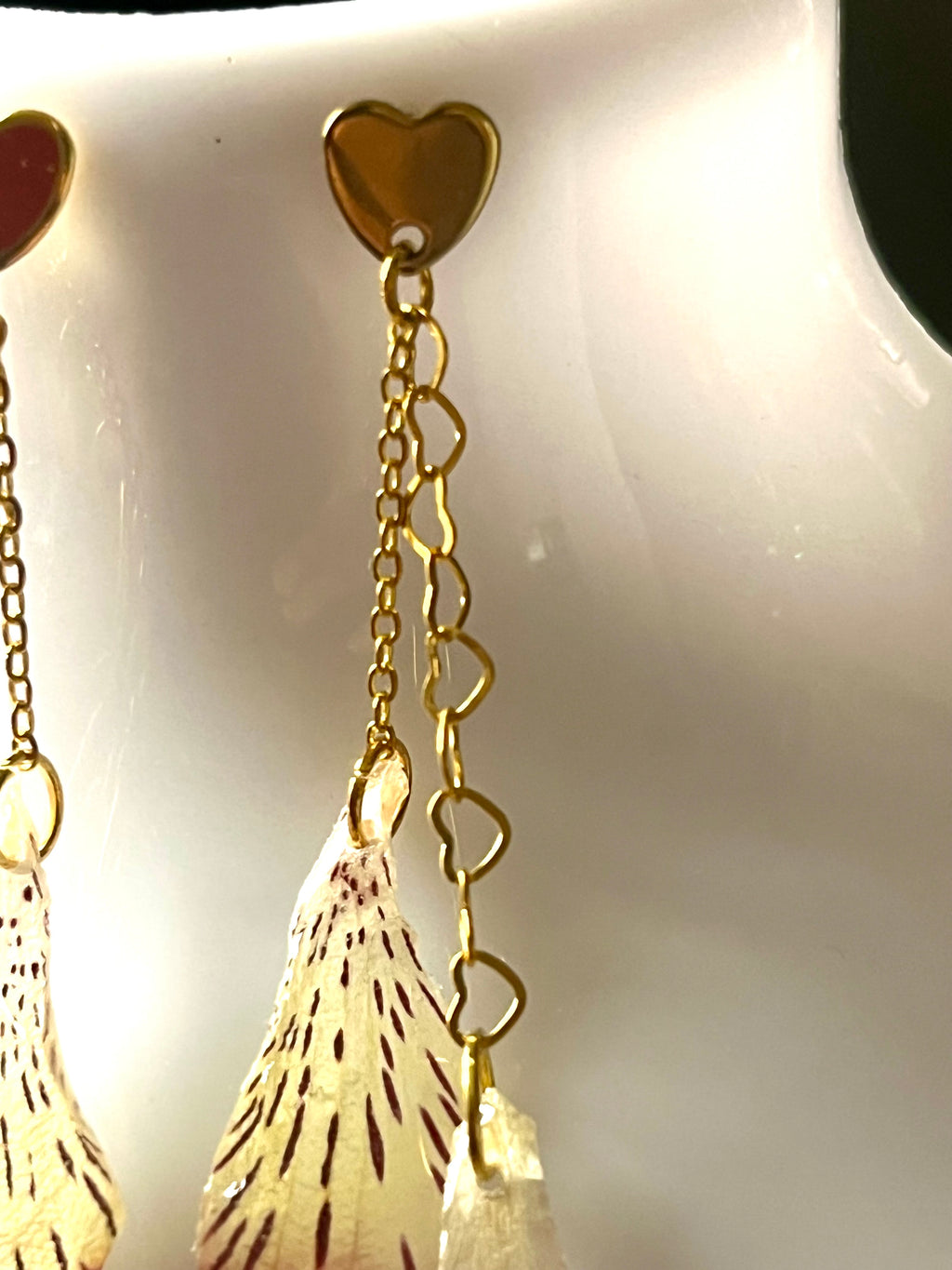 Boucles d’oreilles Éclat d’Alstroemeria