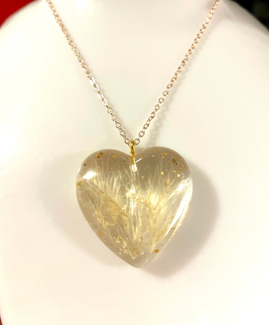 Collier cœur de Pampa - Aux fleurs de Chloé Collier cœur de Pampa Collier Collier