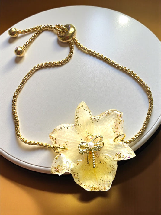 Bracelet orchidée Sofia