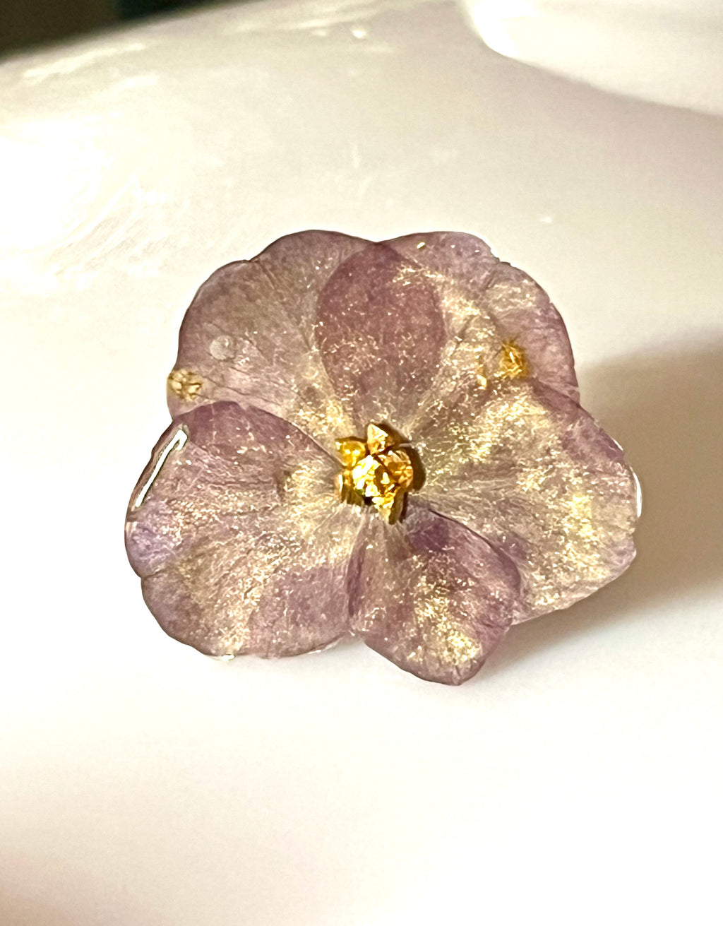 Natural hydrangea ring