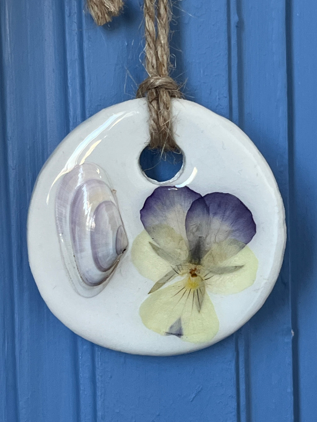 Médaillon parfumé fleurs naturelles séchées | Aux Fleurs de Chloé
