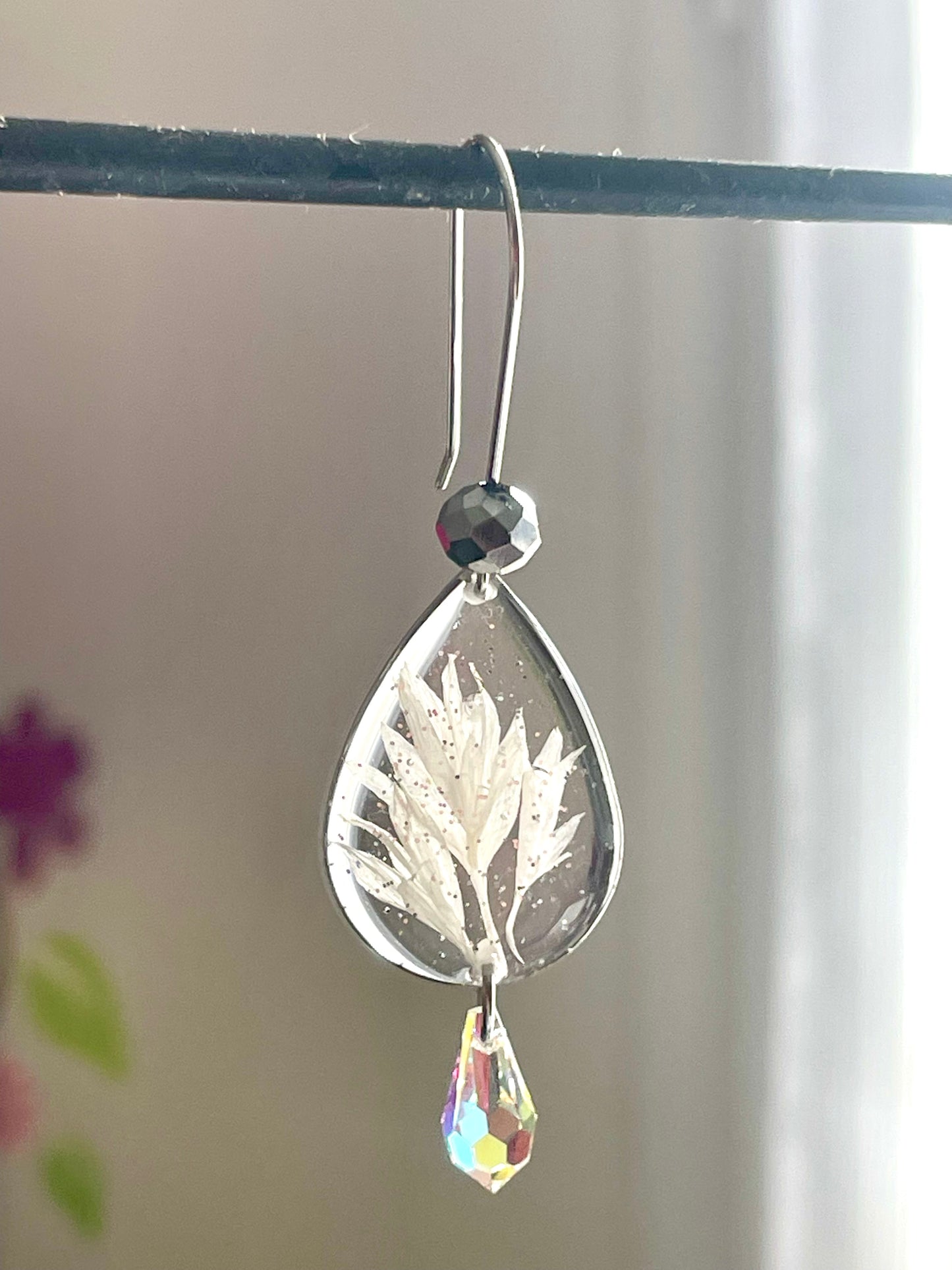 Parure bijoux Centaurée & Swarovski