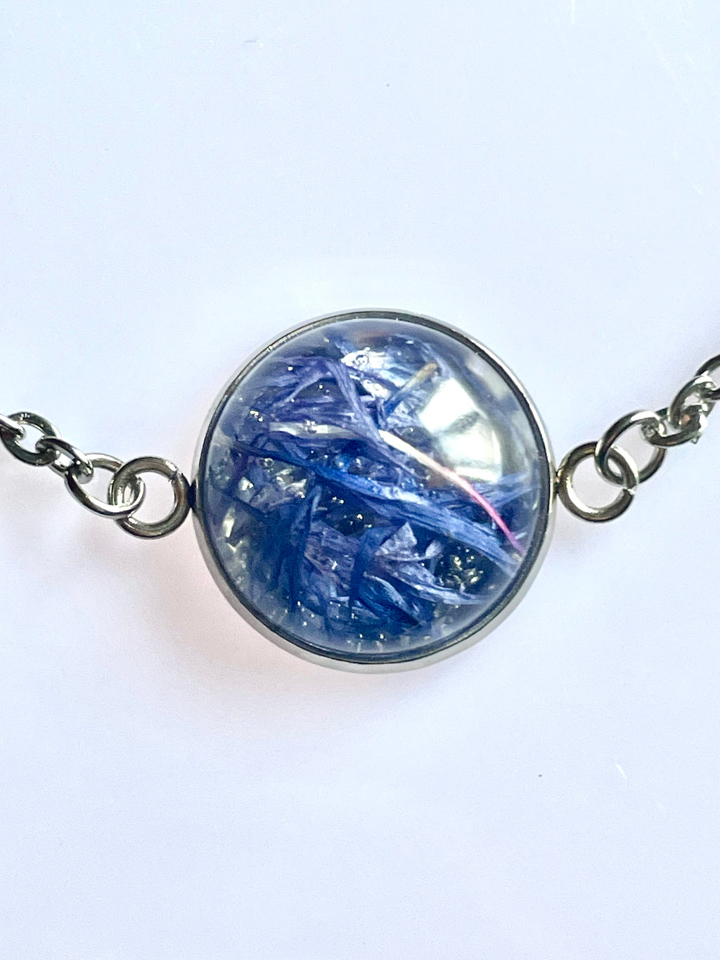Bracelet pétales de Bleuet - Aux fleurs de Chloé Bracelet pétales de Bleuet Bracelet Bracelet