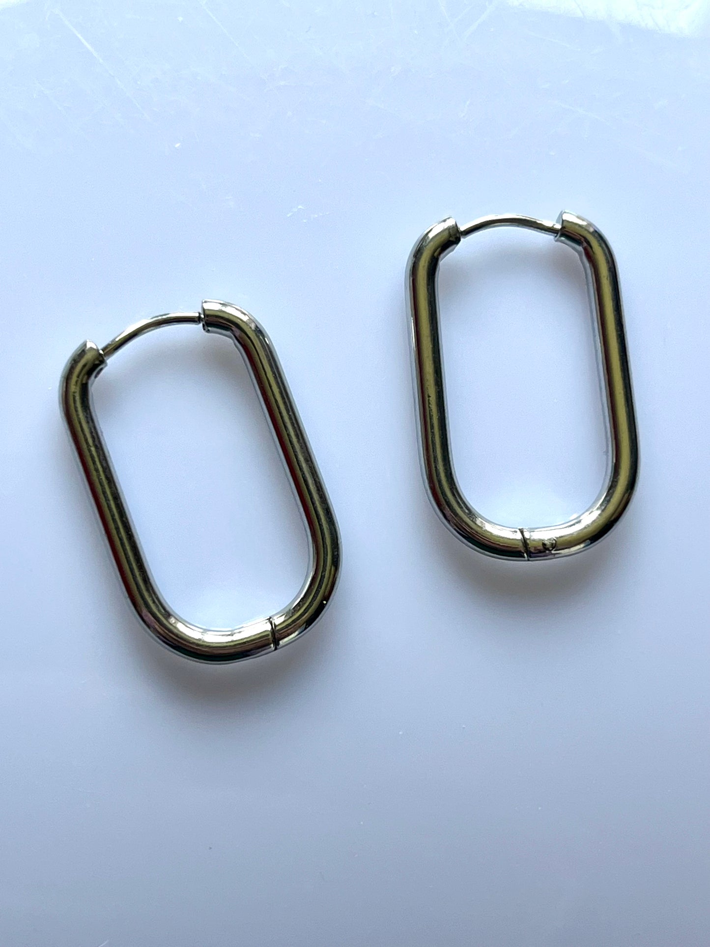 Créoles acier inoxydable