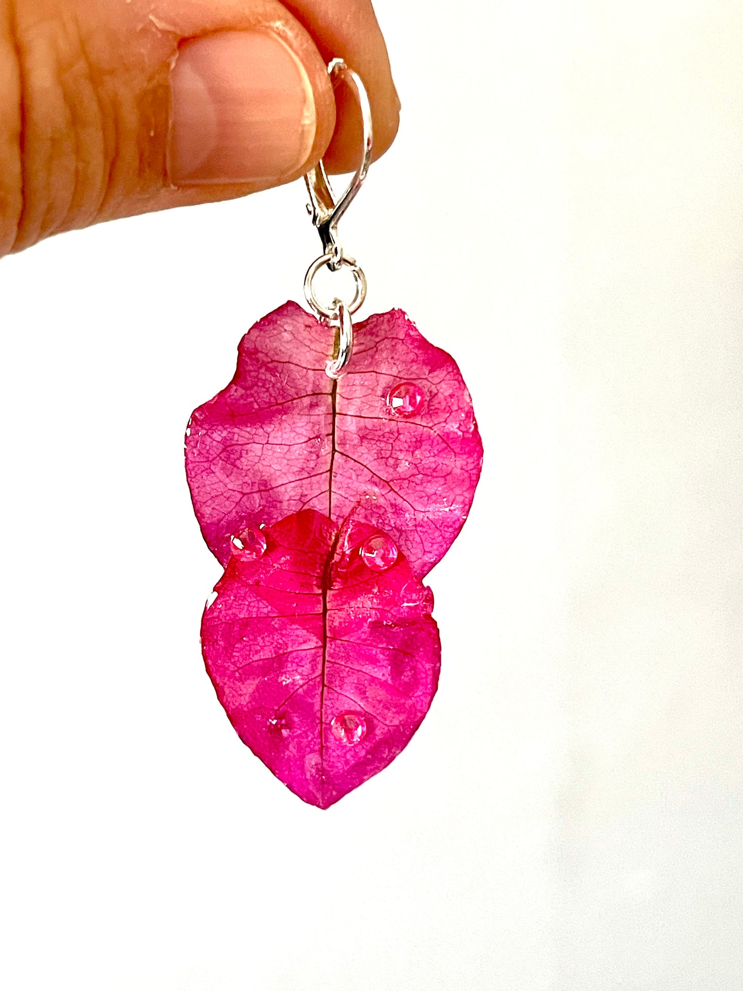 Boucles d’oreilles Bougainvilliers