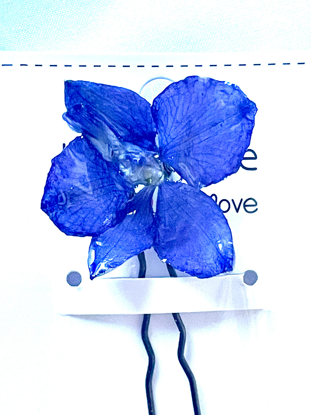 Petite épingle à chignon Pied d’Alouette - Aux fleurs de Chloé Petite épingle à chignon Pied d’Alouette Epingle à cheveux Epingle à cheveux