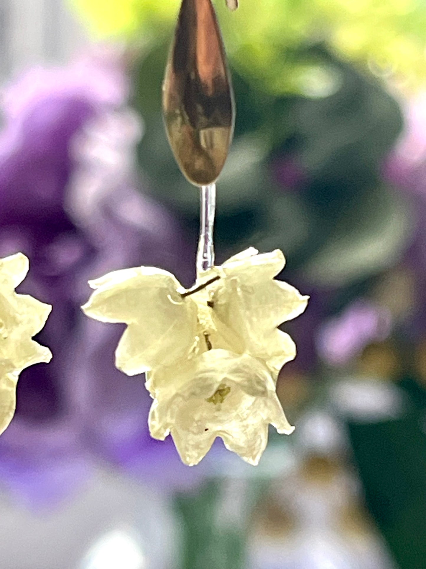 Boucles d’oreilles  clochettes Muguet