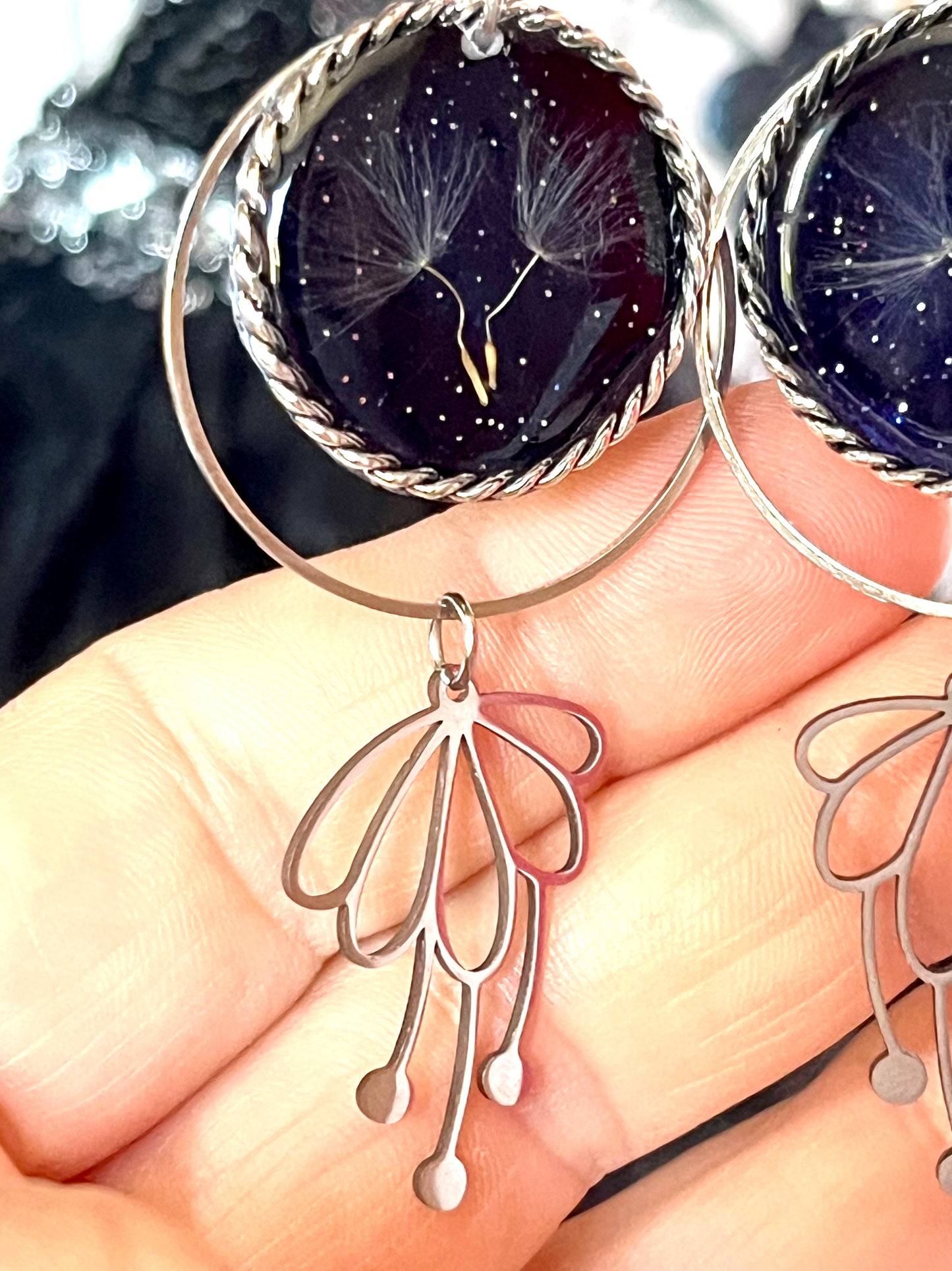 Boucles d’oreilles « Nuit d’Étoiles »