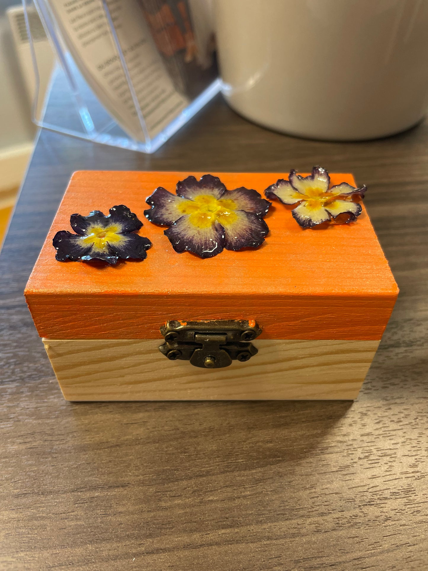 Boîte à bijoux Primevères