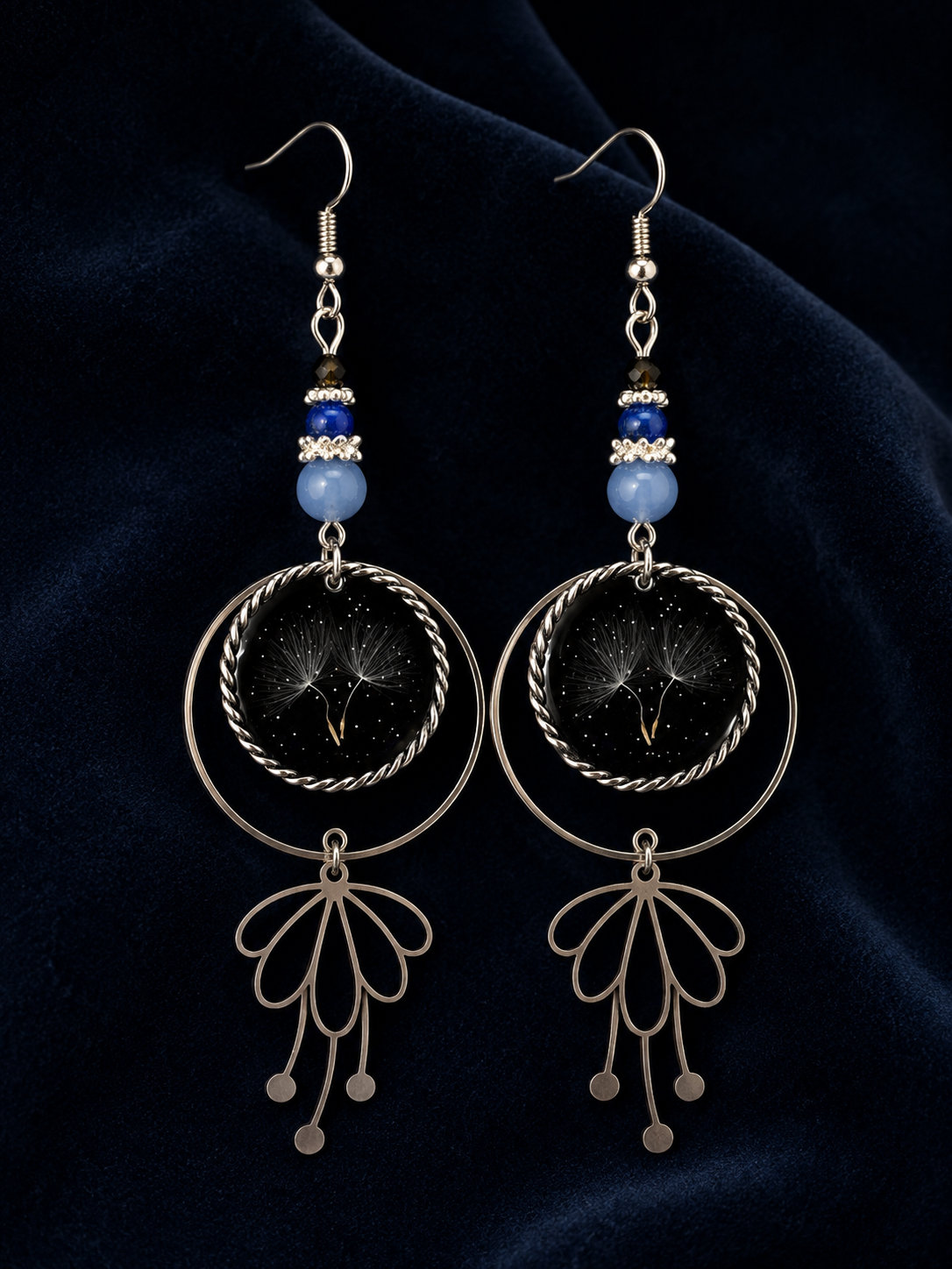 Boucles d’oreilles « Nuit d’Étoiles »