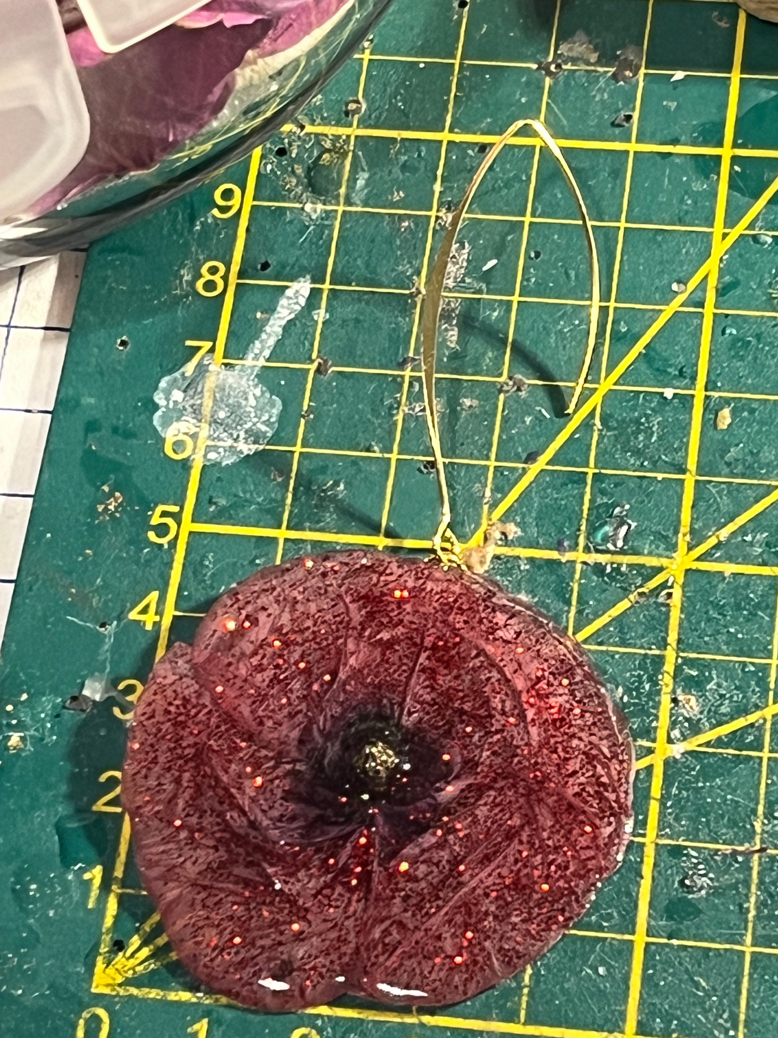 Boucles d’oreilles Éclat de Coquelicot