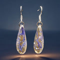 Boucles d’oreilles pétales de Bleuet - Aux fleurs de Chloé Boucles d’oreilles pétales de Bleuet Boucles d’oreilles Boucles d’oreilles