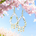 Boucles d’oreilles fleurs de Merisier - Aux fleurs de Chloé Boucles d’oreilles fleurs de Merisier Boucles d’oreilles Boucles d’oreilles