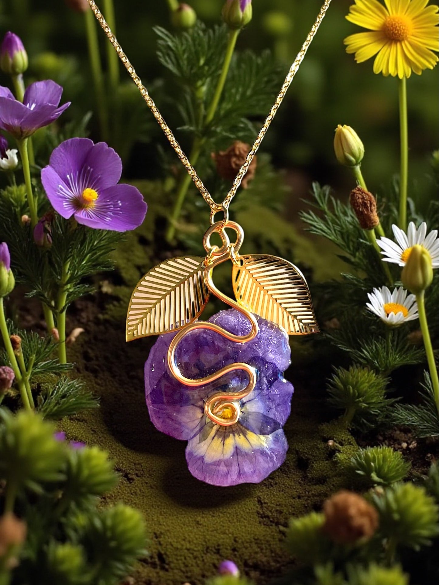 Collier Pensée Eden