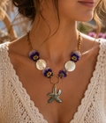 Collier Étoile Marine Florale