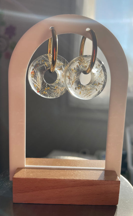 Boucles d’oreilles pampilles Donut de Pampa - Aux fleurs de Chloé Boucles d’oreilles pampilles Donut de Pampa Boucles d’oreilles Boucles d’oreilles