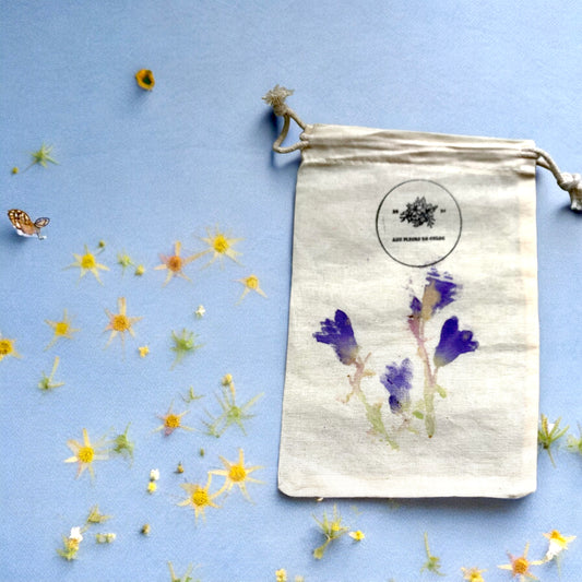 Pochon fleurs Campanules