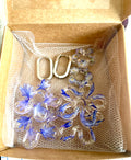 Box bleue pampilles - Aux fleurs de Chloé Box bleue pampilles Boucles d’oreilles Boucles d’oreilles
