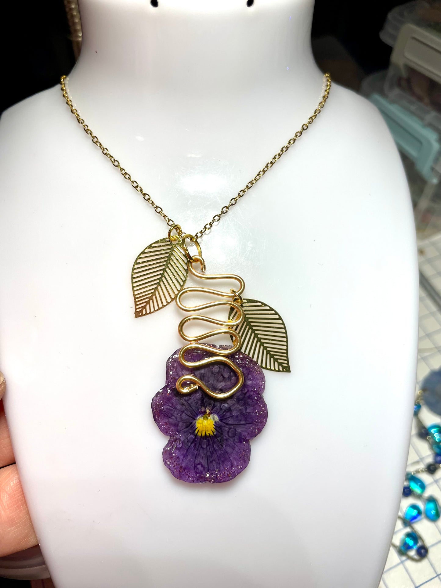 Collier Pensée Eden