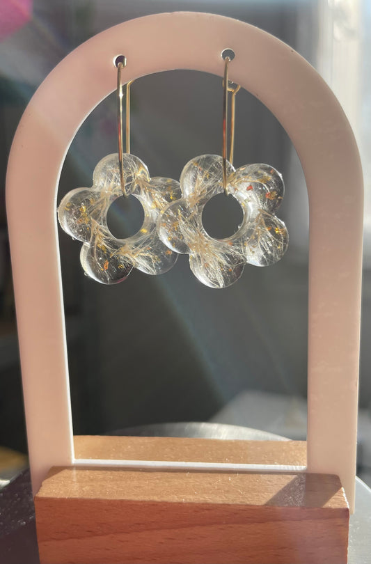 Boucles d’oreilles pampilles fleurs de Pampa - Aux fleurs de Chloé Boucles d’oreilles pampilles fleurs de Pampa Boucles d’oreilles Boucles d’oreilles