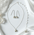Parure bijoux Gypsophile blanc - Aux fleurs de Chloé Parure bijoux Gypsophile blanc Parure bijoux Parure bijoux