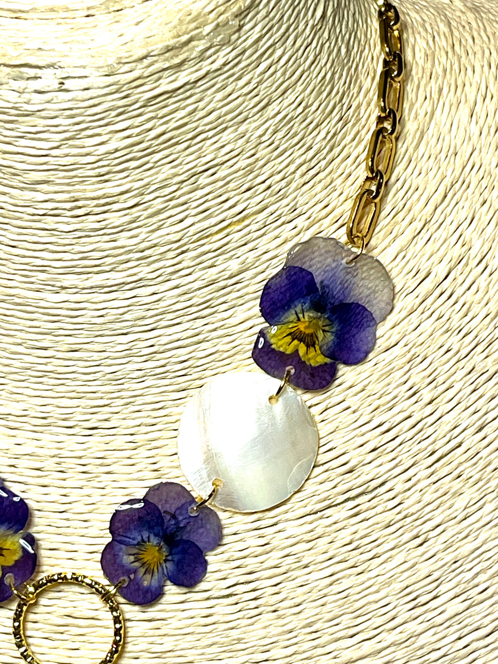 Collier Étoile Marine Florale