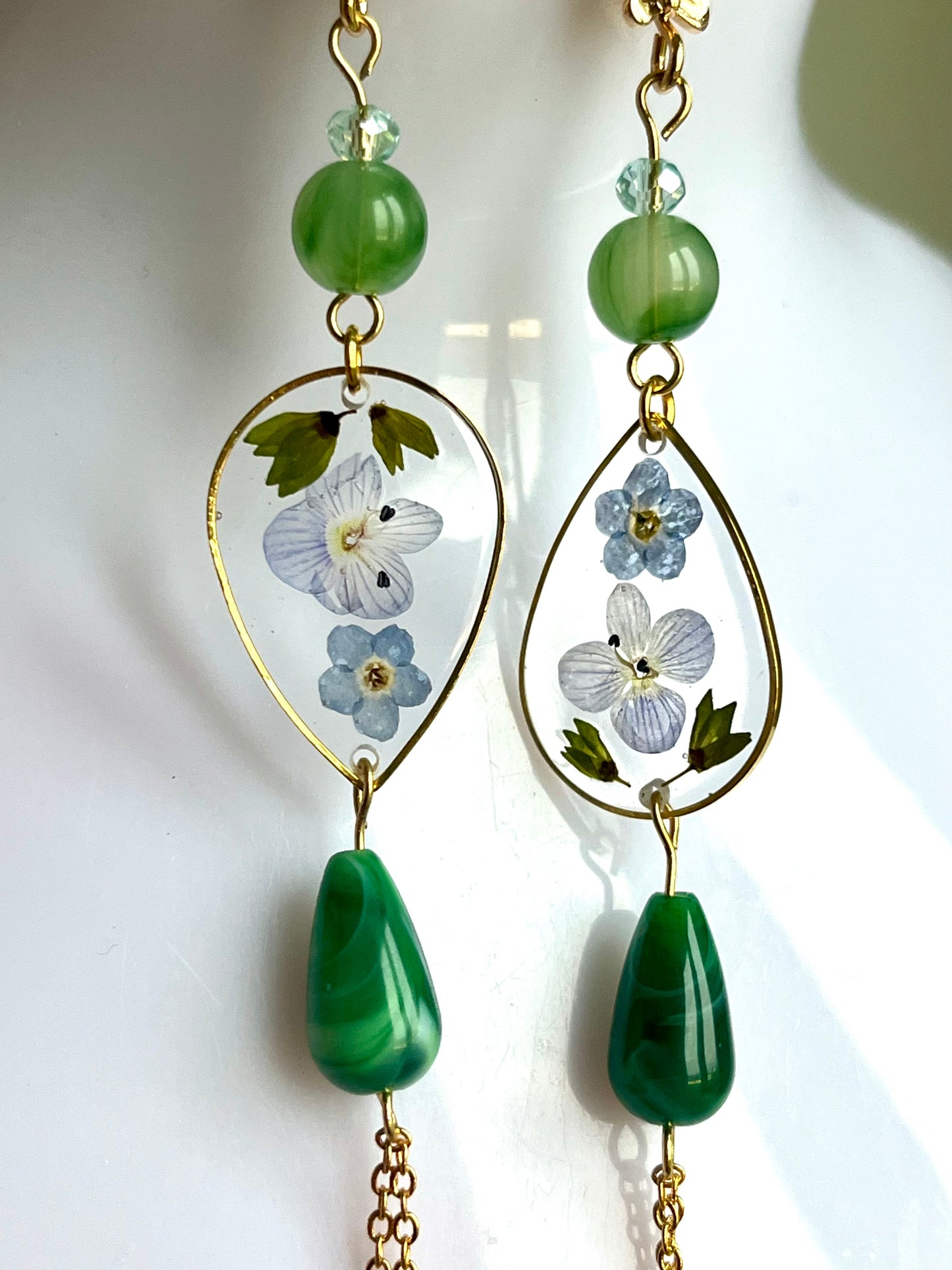 Boucles d’oreilles « Papillon des Fleurs »
