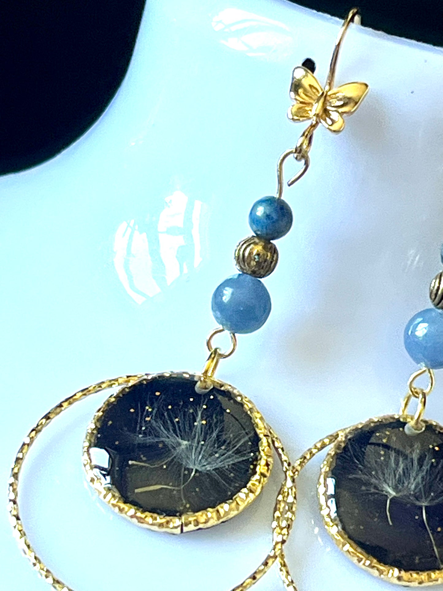 Boucles d’oreilles « Papillon des Étoiles »