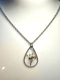 Collier Goutte de Nature – Fleurs naturelles d ‘Heuchère