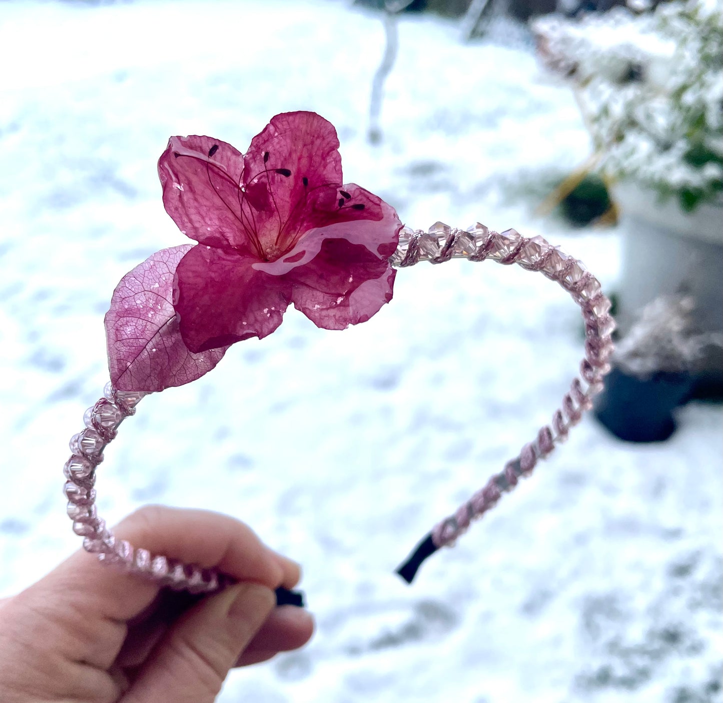 Serre tête Azalée & Bougainvillier