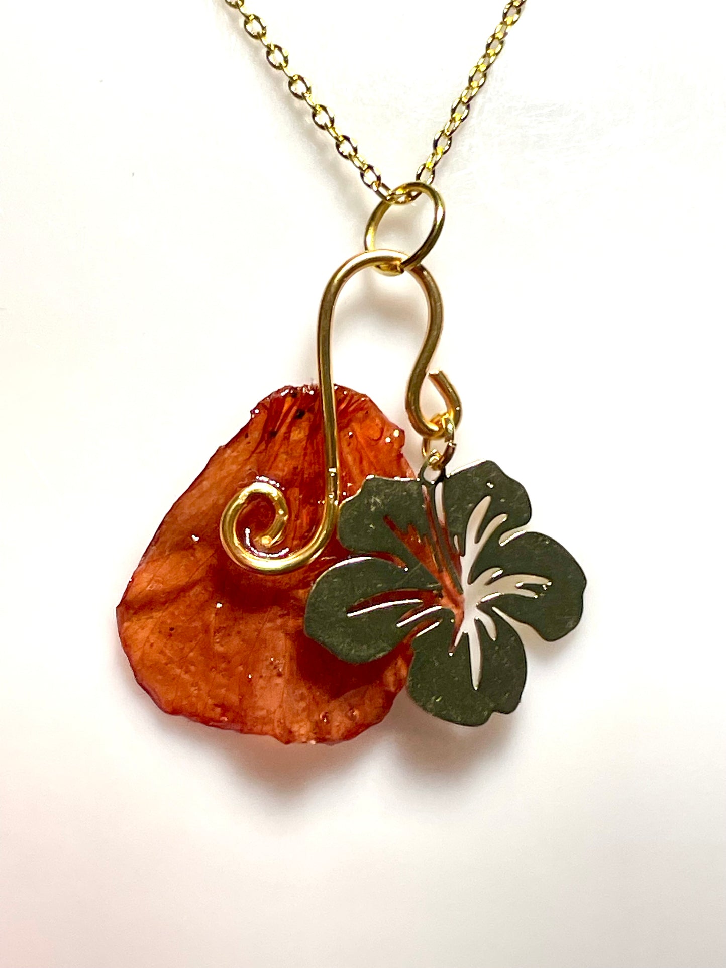 Parure Pétales de Capucine Fantasia