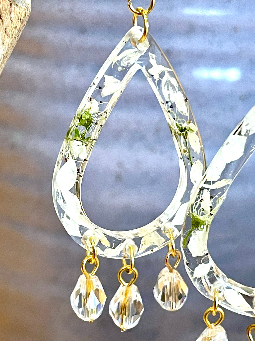 Boucles d’oreilles fleurs de Merisier - Aux fleurs de Chloé Boucles d’oreilles fleurs de Merisier Boucles d’oreilles Boucles d’oreilles