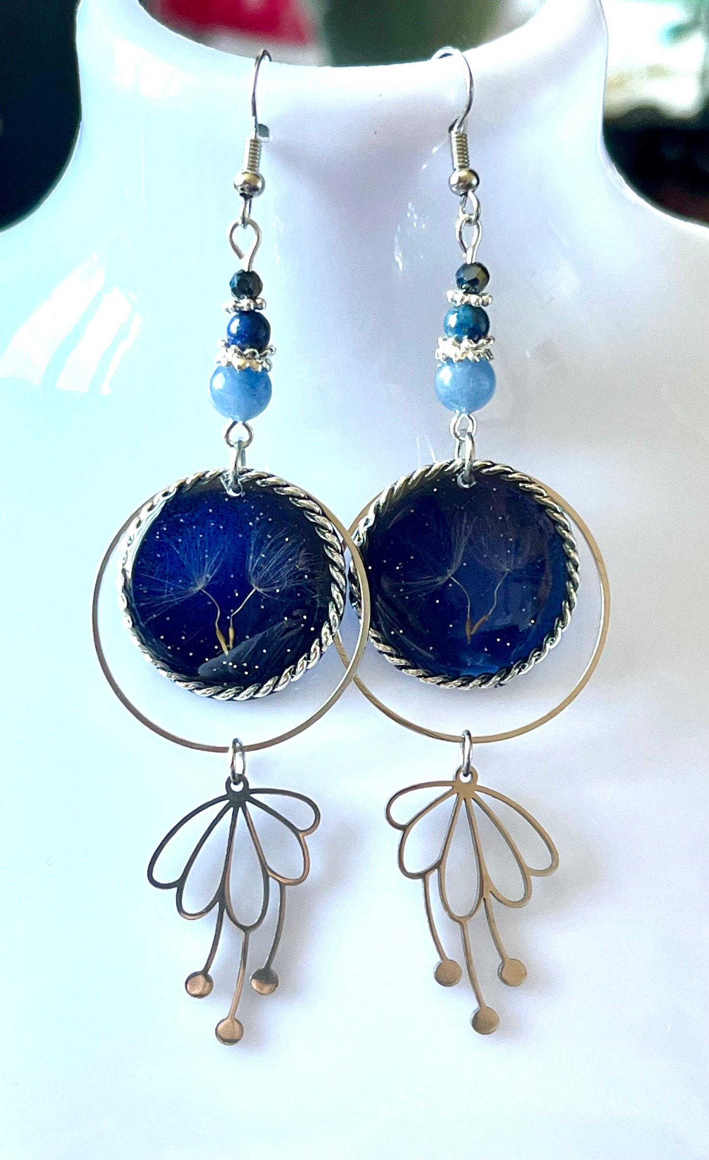 Boucles d’oreilles « Nuit d’Étoiles »