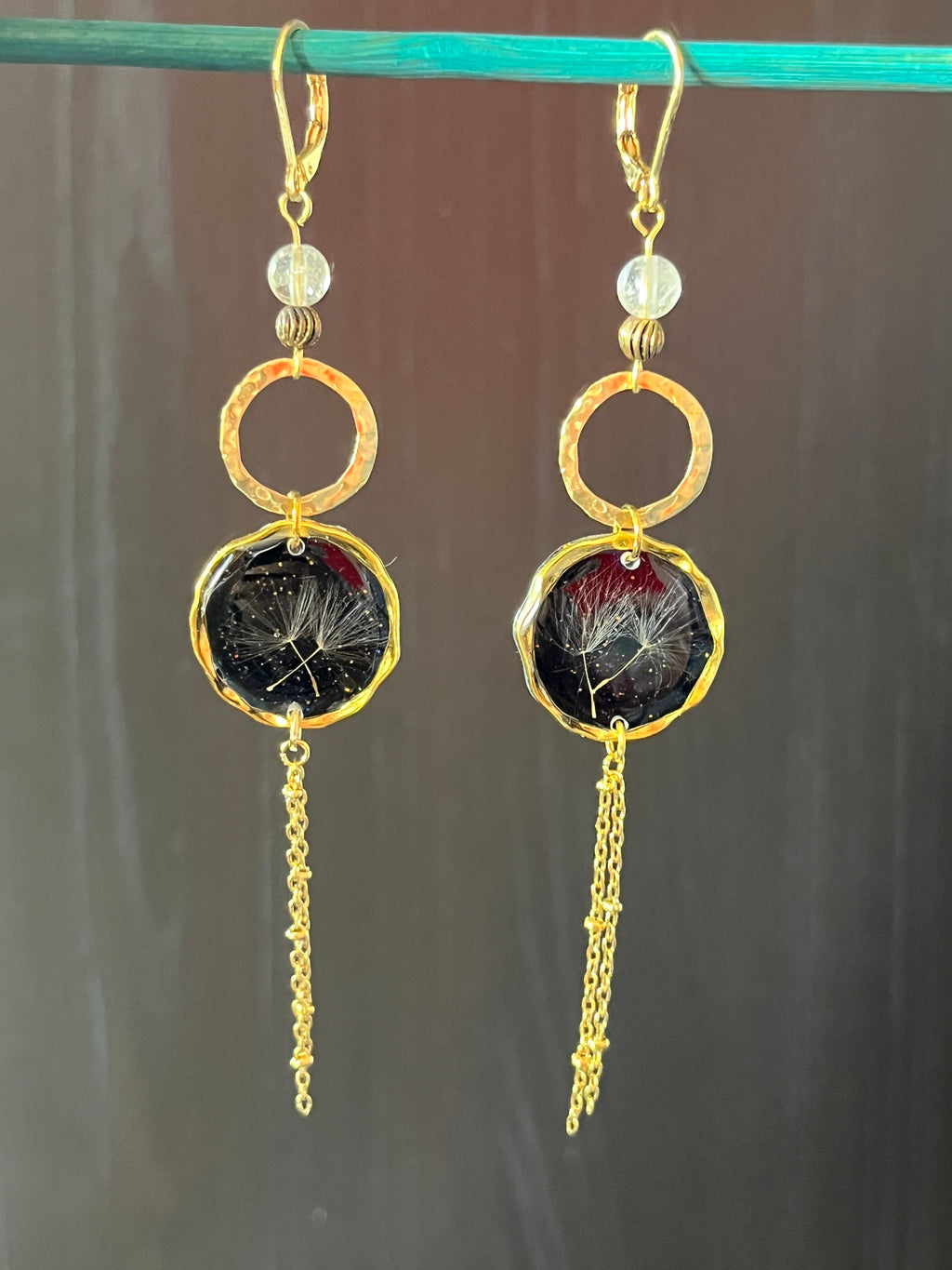 "Dandelion Sparkle" Earrings